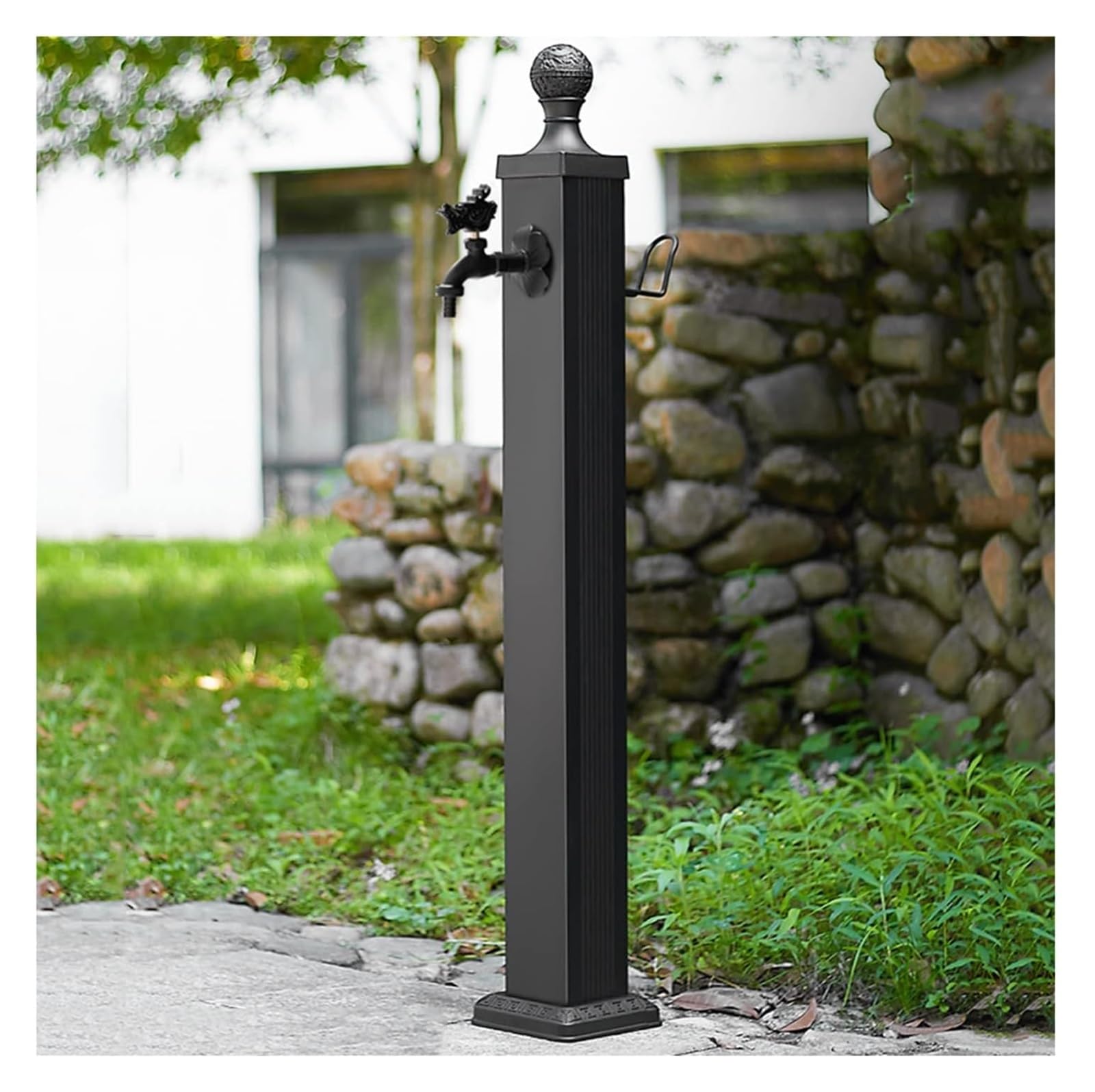 Zqfhsx High Copper Garden Water Column Faucet With Frost Proof Yard Hydrant And Feature Fountain