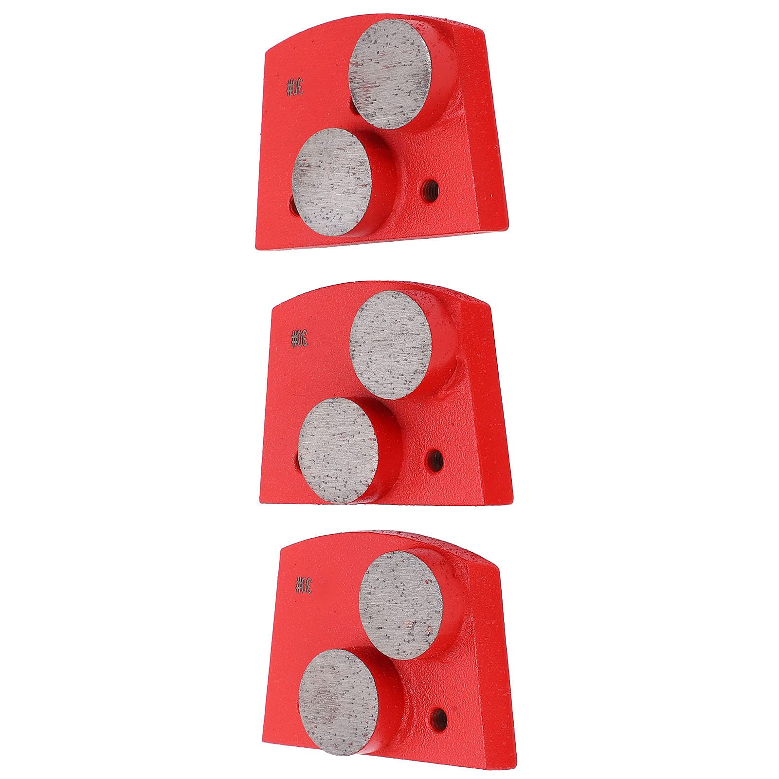 Pastillas de Diamante 30 Grado Trapezoide 2 Dientes 3 Unidades