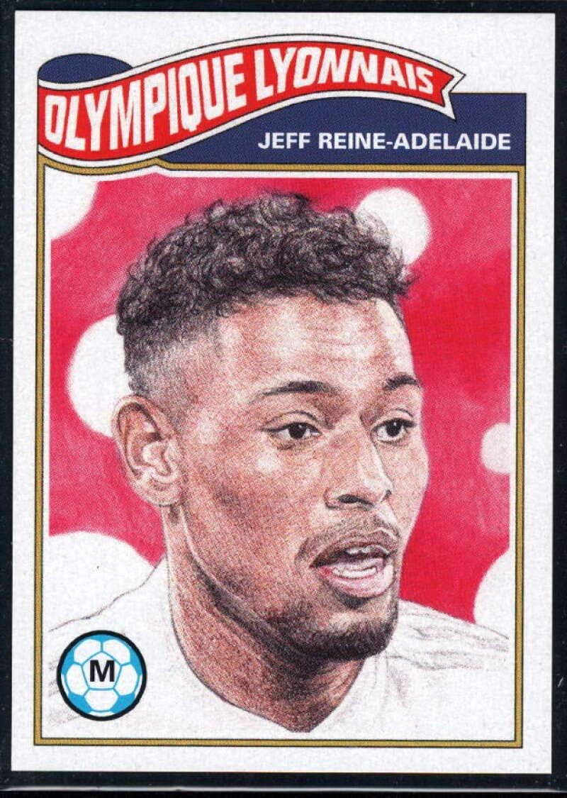 2020 Topps The UCL Living Set UEFA Champions League #167 Jeff Reine-Adelaïde Olympique Lyonnais Official Soccer Futbol Trading Card LIMITED PRINT RUN