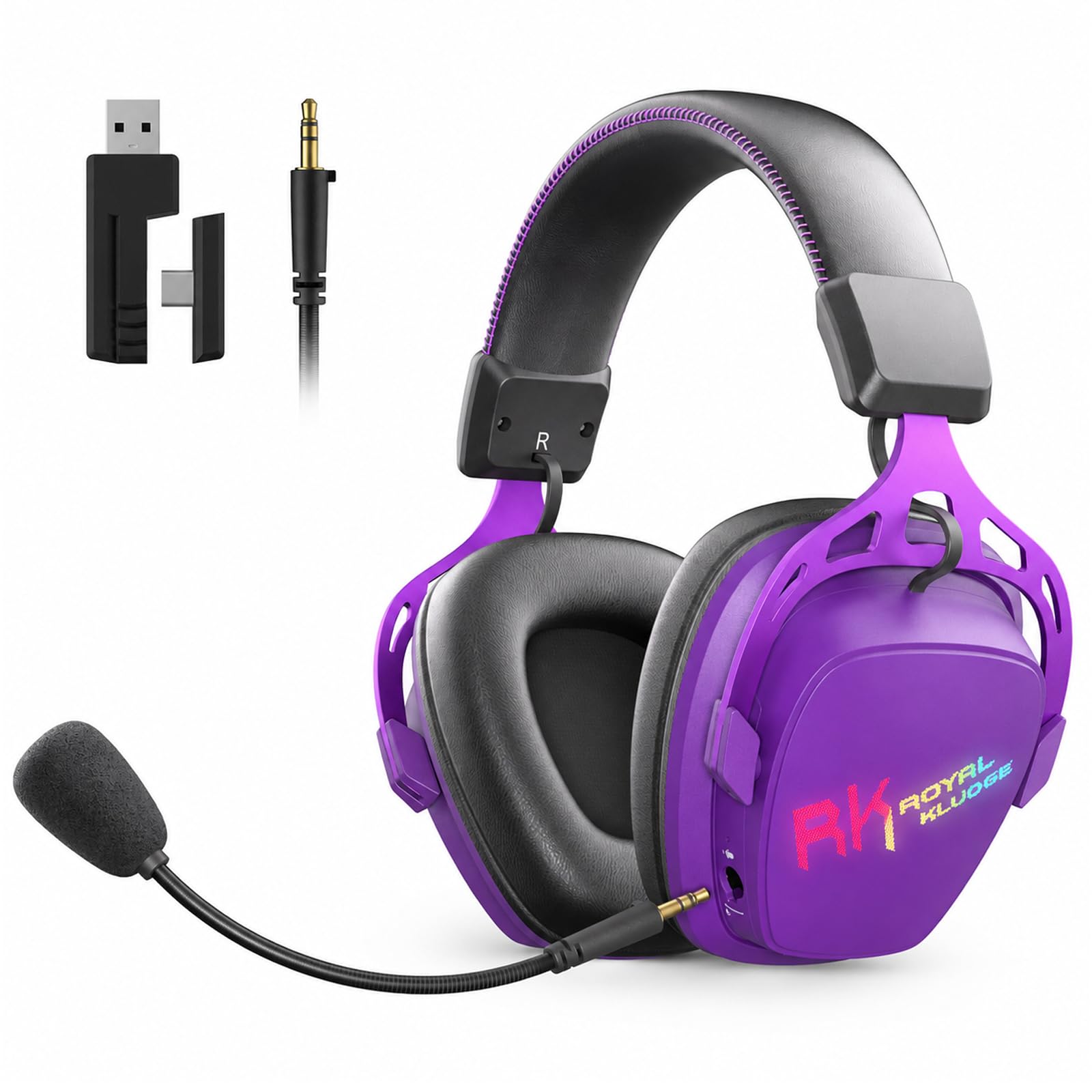 RK ROYAL KLUDGE HG103 Pro bezprzewodowy zestaw słuchawkowy gamingowy