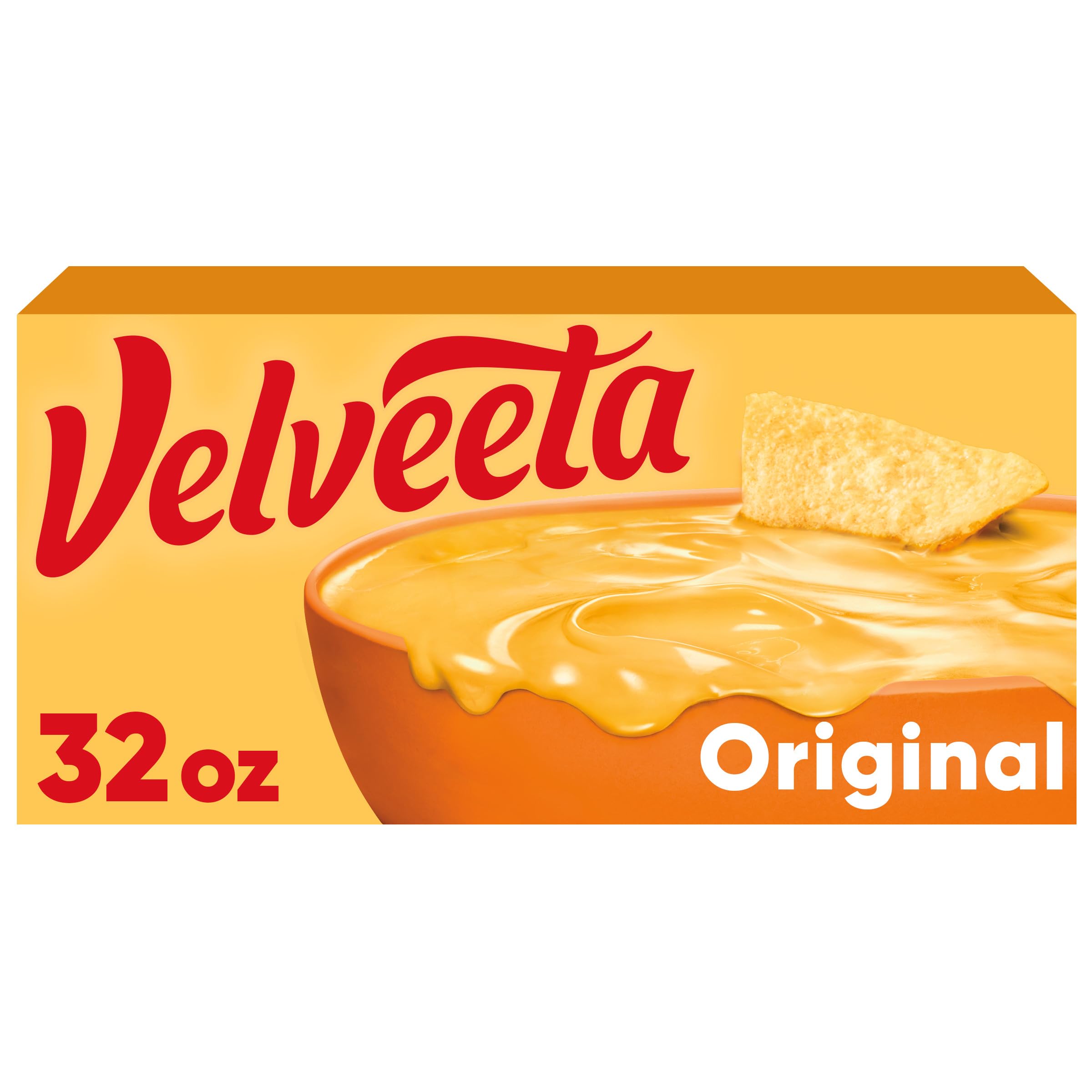 Velveeta Pasteurized Recipe Cheese Product, 1 Block Original, 32 oz