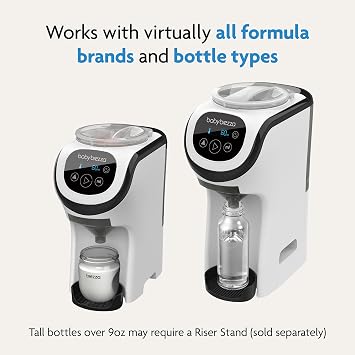 Baby Brezza Formula Pro Mini – Otomatik Toz Mama Hazırlayıcı Makine | Kompakt Tasarım | Ayarlanabilir Sıcaklık ve Miktar | BPA İçermez