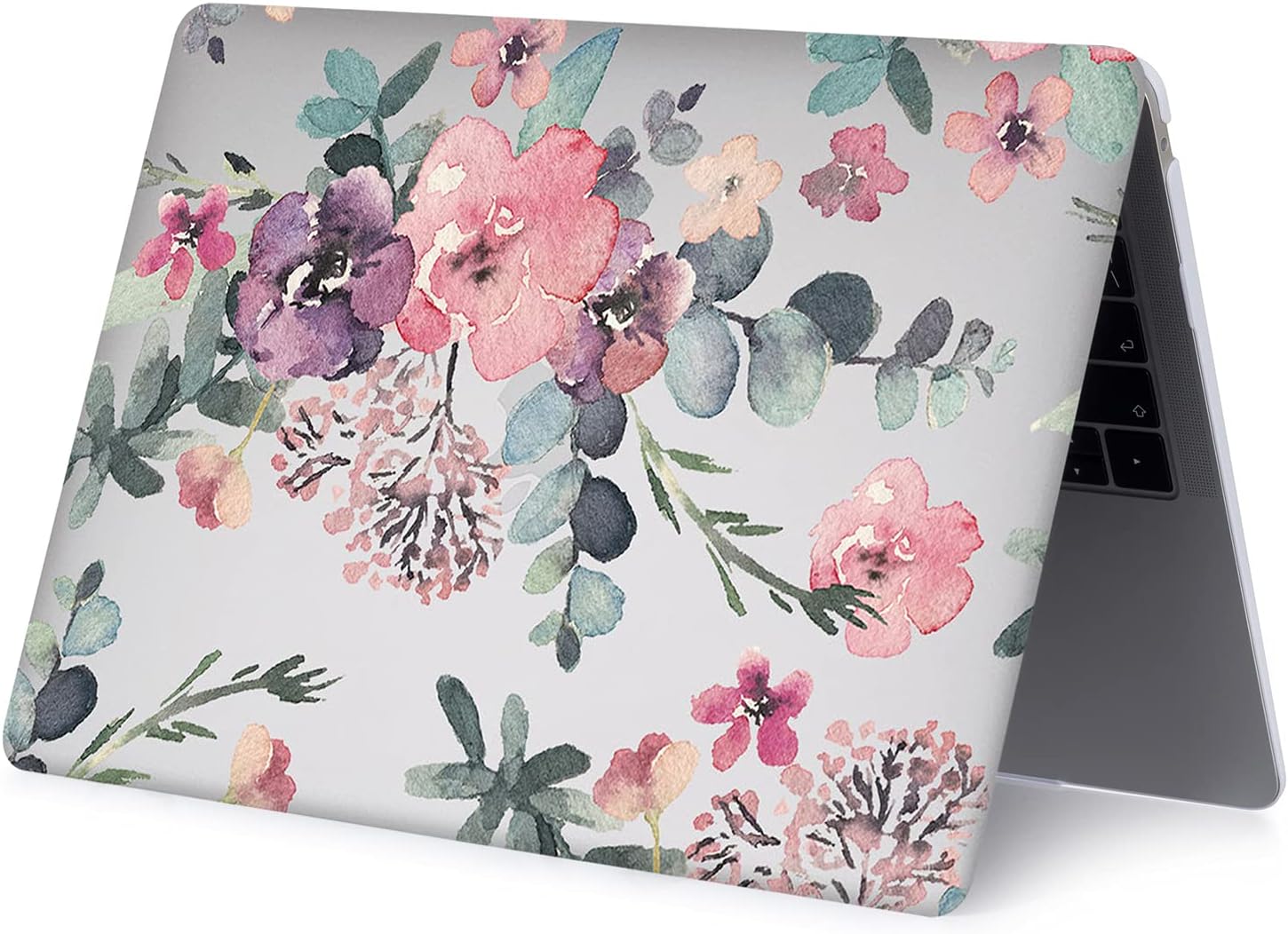 Case Compatible with MacBook Pro 13 Inch 2015 2014 2013 2012 Model A1502 & A1425, Plastic Hard Shell Protective Case & Keyboard Cover for Mac Pro 13 with Retina Display - Flower