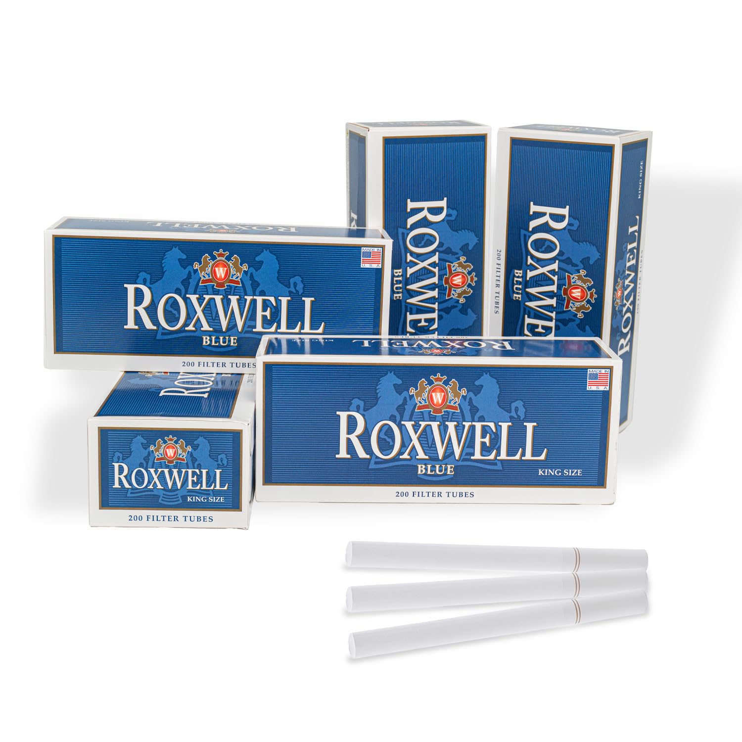 best tubes for rolling cigarettes Amazon.com: Roxwell Cigarette Tubes King Size – 1000 Count