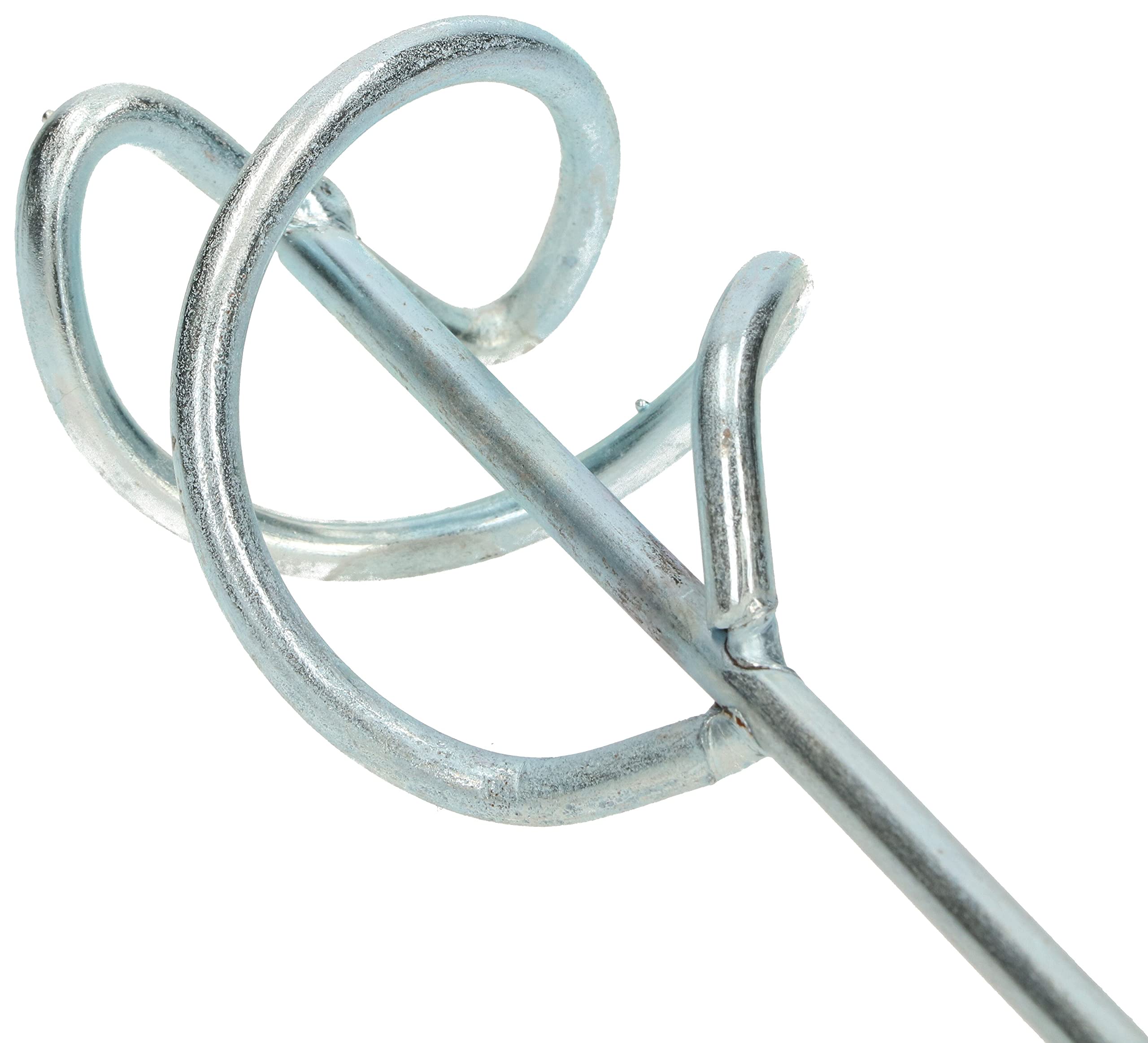 KOTARBAU® Varilla mezcladora 55 mm, Mezclador, Agitador de adhesivos, Mezclador de mortero, yeso, cemento, Cesta mezcladora espiral, Batidora de yeso para taladro, Acero galvanizado