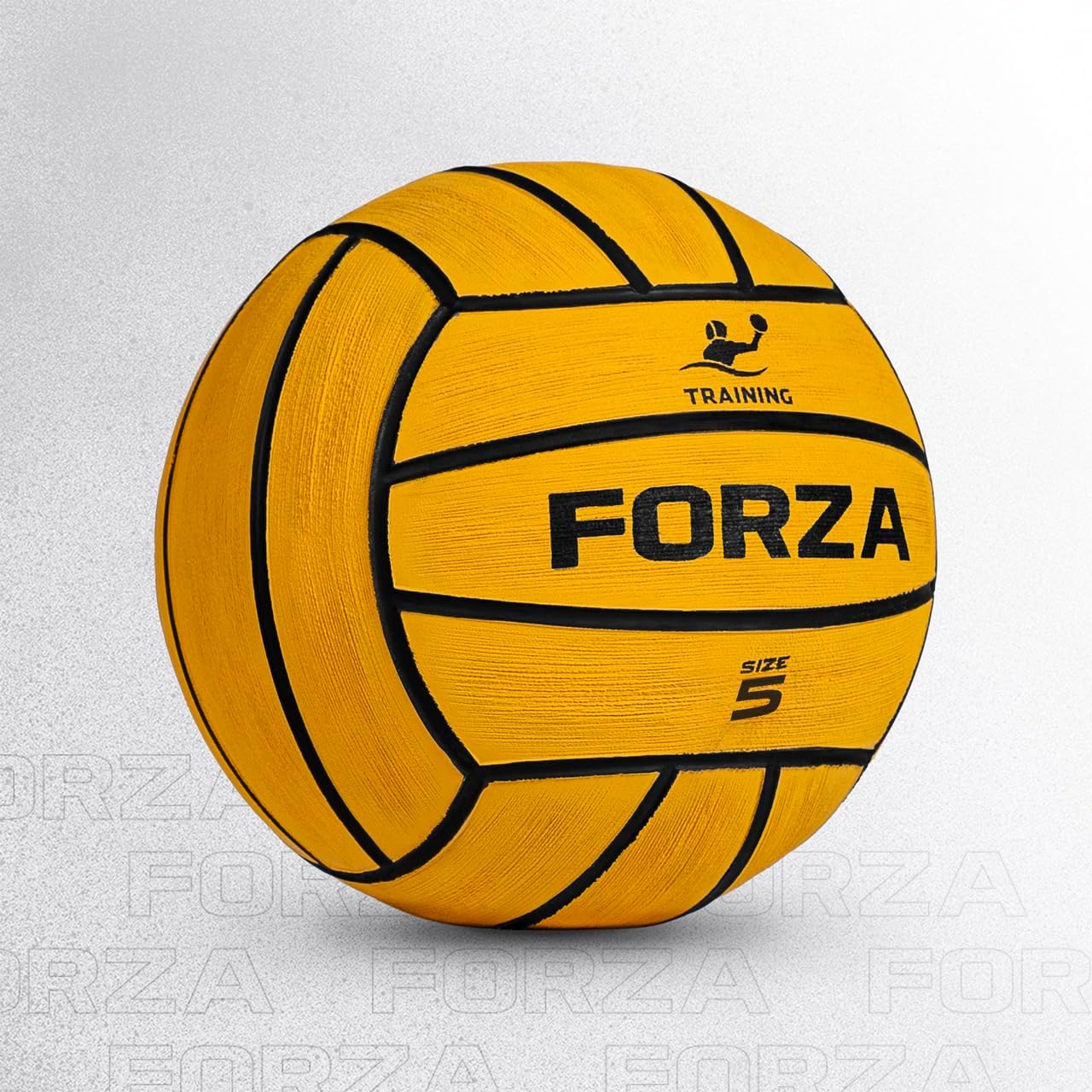 FORZA Water Polo Training Ball | Durable & Impact-Resistant Ball with Grip+ Technology