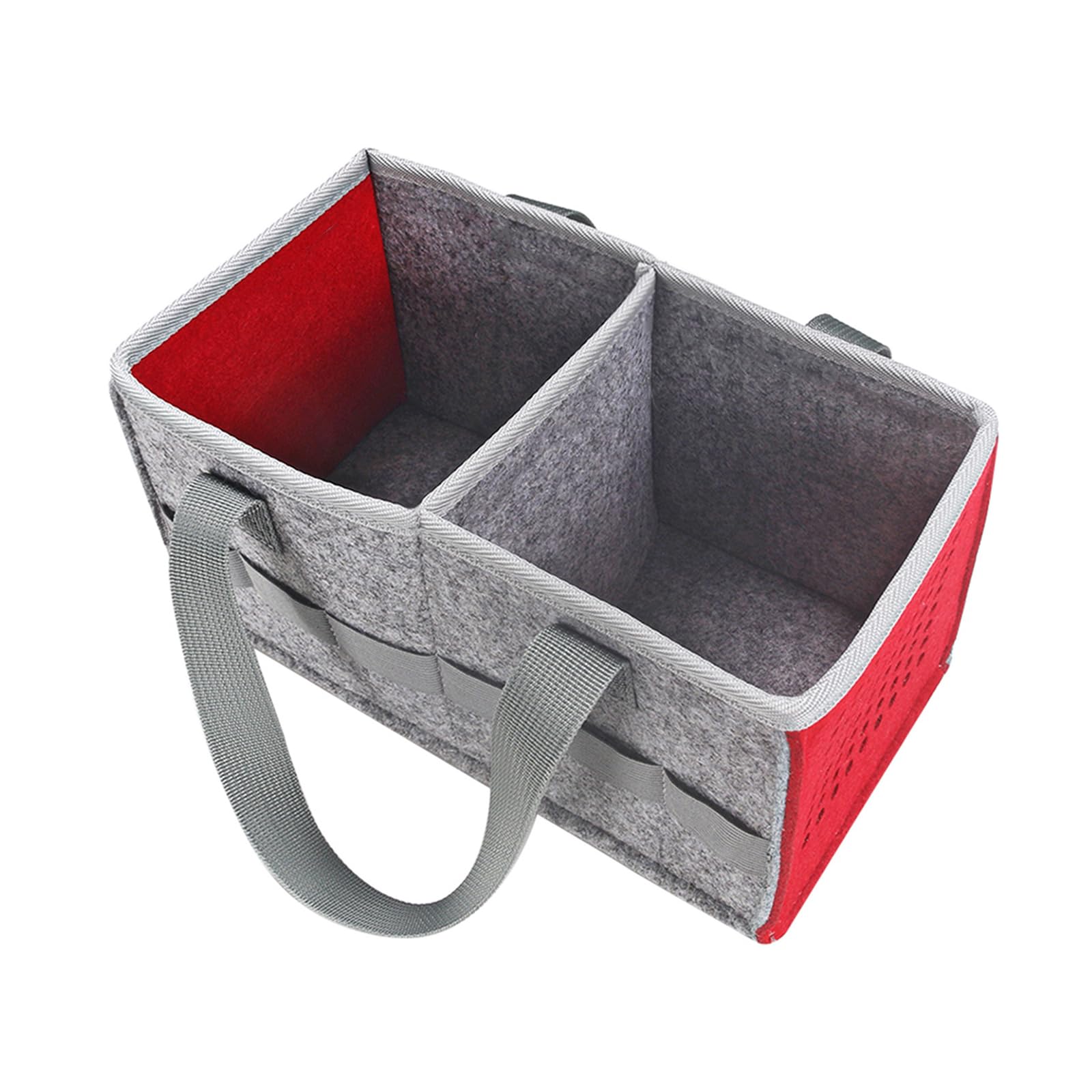 Carrying Case for Tonies Toniebox Audio Player Starter Set Convenient Box Audio Player Folding Storage Bag Music Toy Travel Felt Bag Tonie Box Red