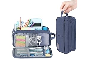 Large-Capacity Pencil Case Homecube Oxford Pencil Bag