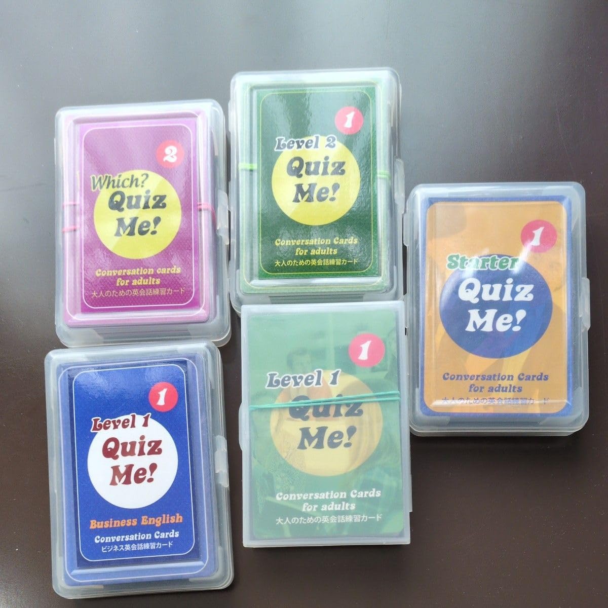 英会話 練習カード 5ケース 混合
