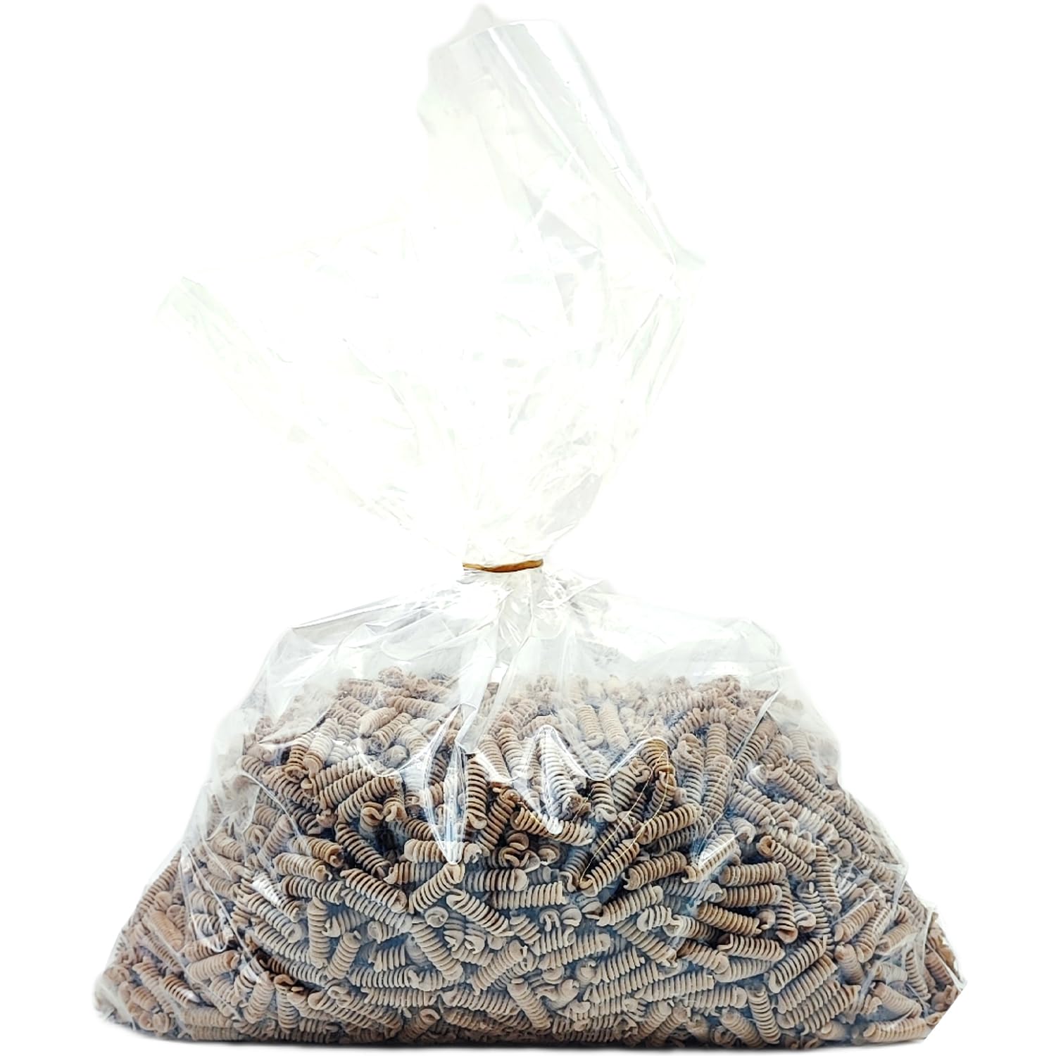 Oltresole, Pasta di Grano Saraceno Integrale Biologica, Formato Fusilli 4 Kg, Pasta con Sola Farina Integrale da Agricoltura Biologica, Senza Glutine, Formato Convenienza