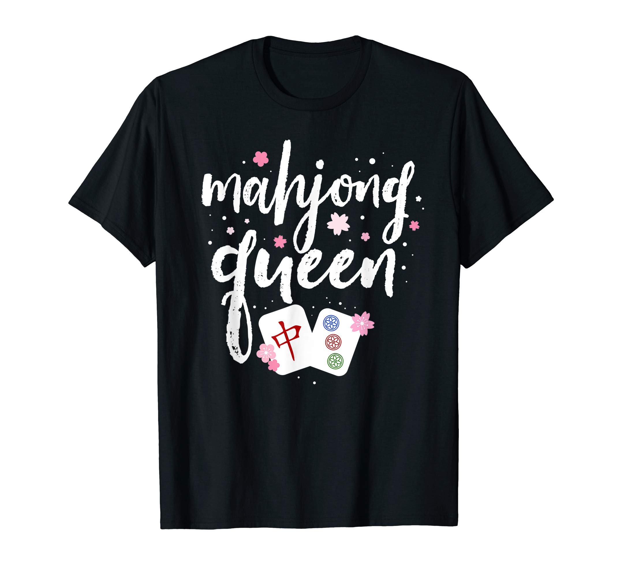 Mahjong Gift for Women Mahjong Queen T-ShirtOEKO-TEX STANDARD 100
