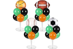 4 SETS Sports Table Decoration Balloons