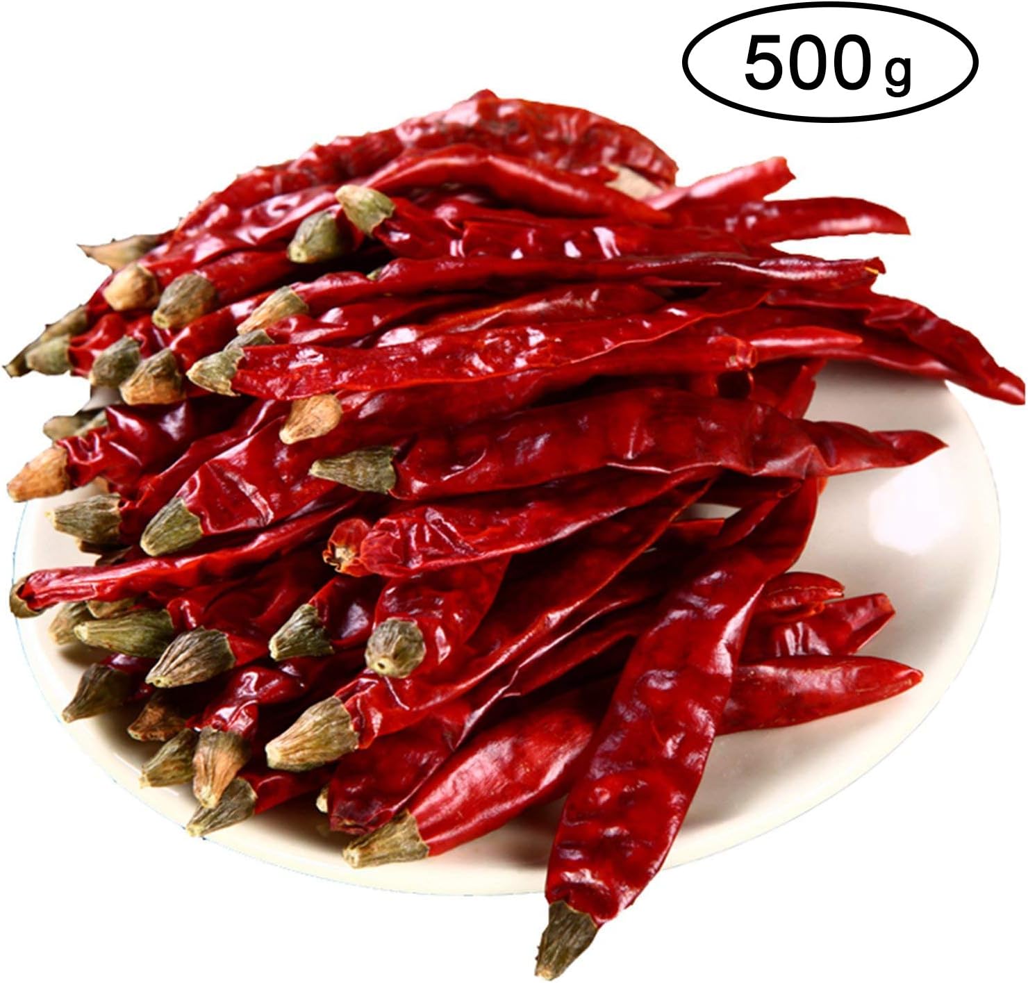 APSZST Szechuan Dried Chili，Dry Szechuan Pepper, Dry Chile Peppers, Sichuan Pepper, Chinese Dried Red Chili Peppers. 17.6 oz.