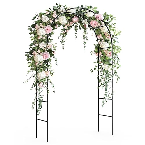 Garden Arch Trellis for Climbing Plants Outdoor - Height: 94.5",