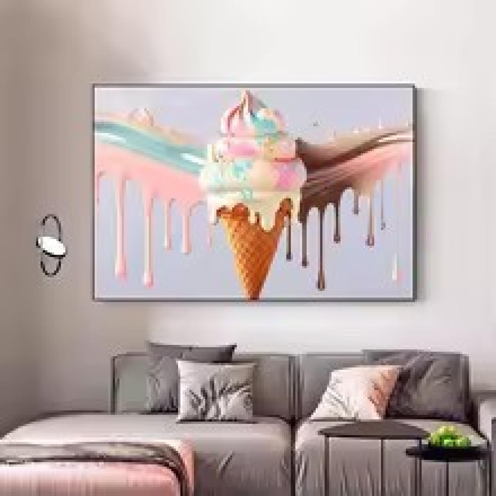 Affiches sur toile de cornet de glace pour raviver vos murs blancs - 6