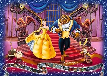 Ravensburger Disney Beauty and The Beast 1000 Piece Jigsaw Puzzle for Adults - 19746 - Every Piece is Unique, Softclick Technology Means Pieces Fit Together Perfectly