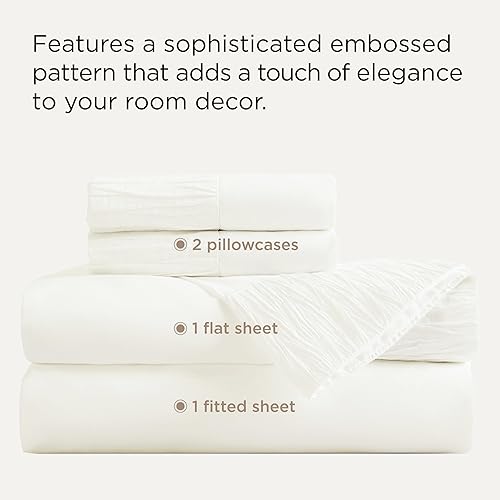 Miniatura 2 de Bedsure - Juego de sábanas tamaño queen, 4 piezas, suaves, transpirables y refrescantes, ropa de cama de microfibra de poliéster de fácil cuidado