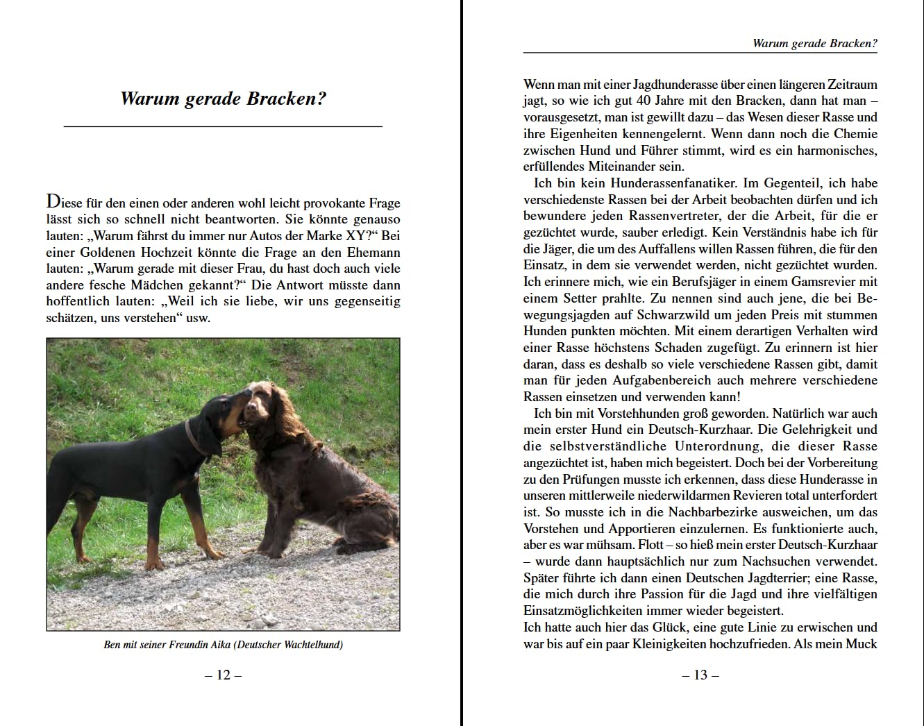 Darum Bracken!: Der ideale Hund für Bewegungsjagd und Nachsuche