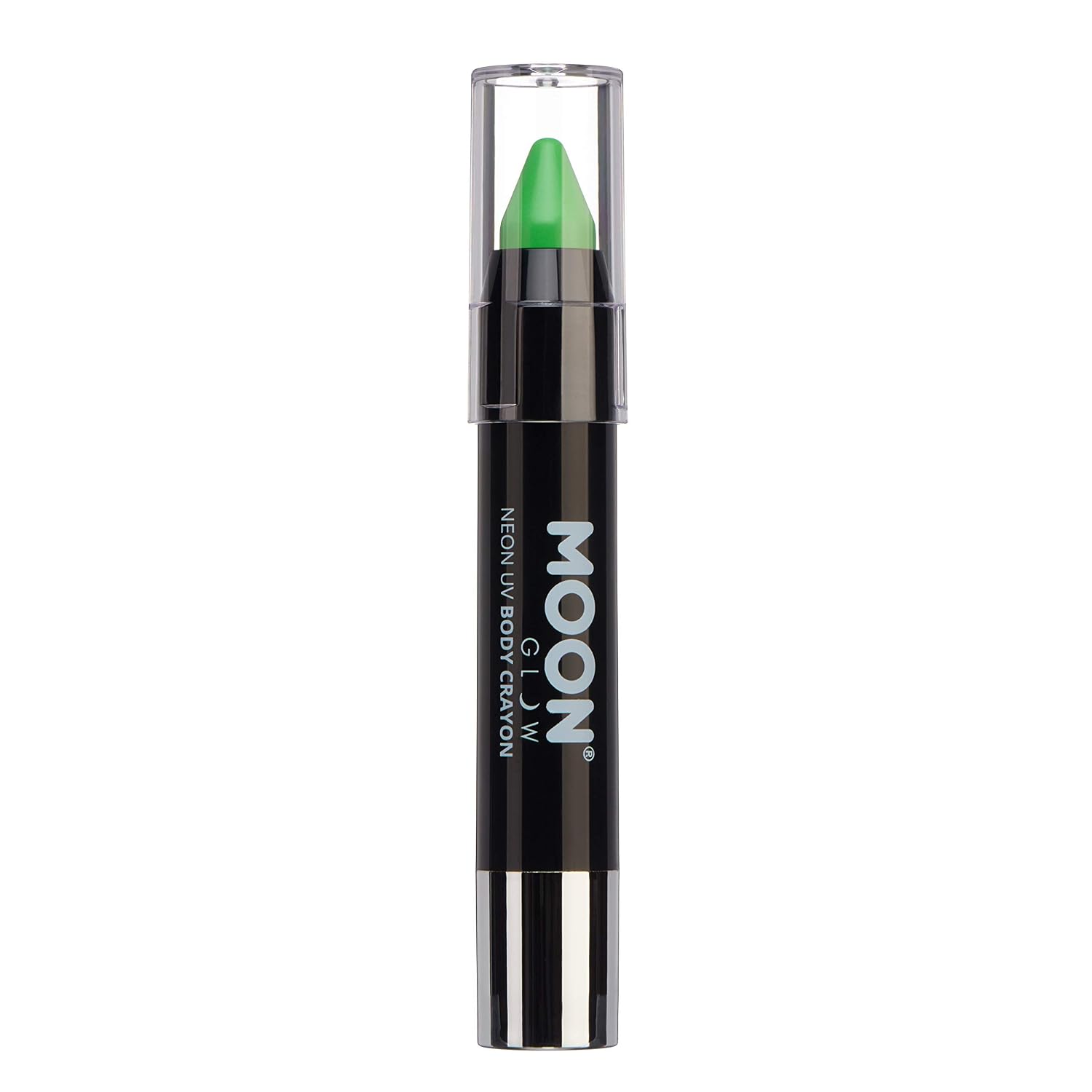 Moon Glow - Neon UV Paint Stick Body Crayon for the Face & Body   Intense Green
