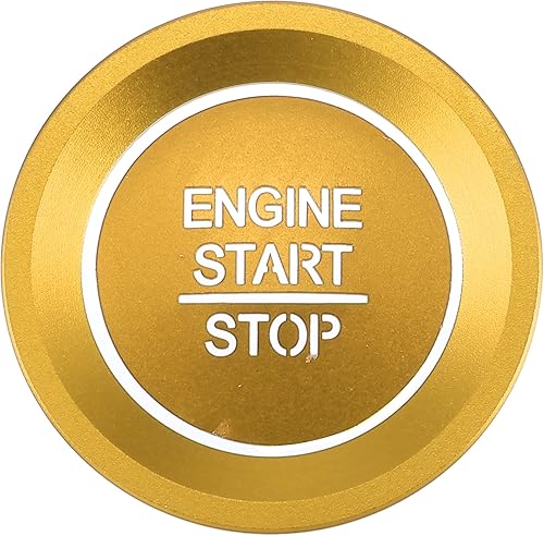 Miniatura 8 de Cubierta de superposición de botón de encendido de arranque del motor para Honda Accord 2018-2022 aleación de aluminio tono plateado