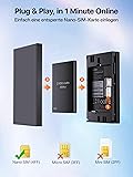 Tenda MF6 – Portable Mobile 4G SIM Router, WiFi Cat4 WiFi 6 AX300, MiFi 4G with 2100mAh Rechargeable Battery, USB-C Port, WPA3, Color Display, Charge with Power Bank, Nano SIM, Plug and Play - 6