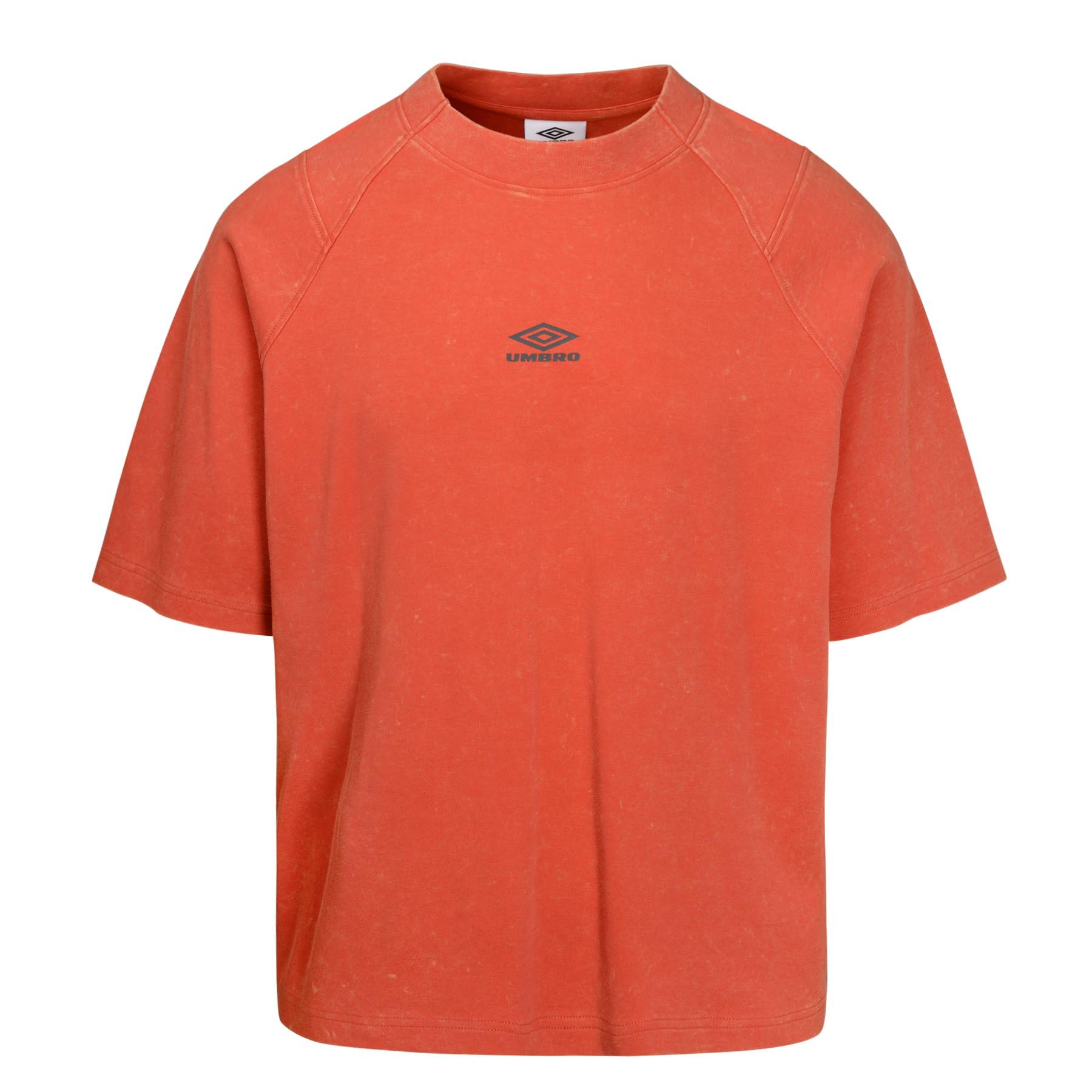 Umbro Men's Washed High Neck Boxy T-Shirt