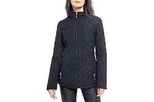 Women's Diamond Quilted Jacket: Timeless Comfort and Style