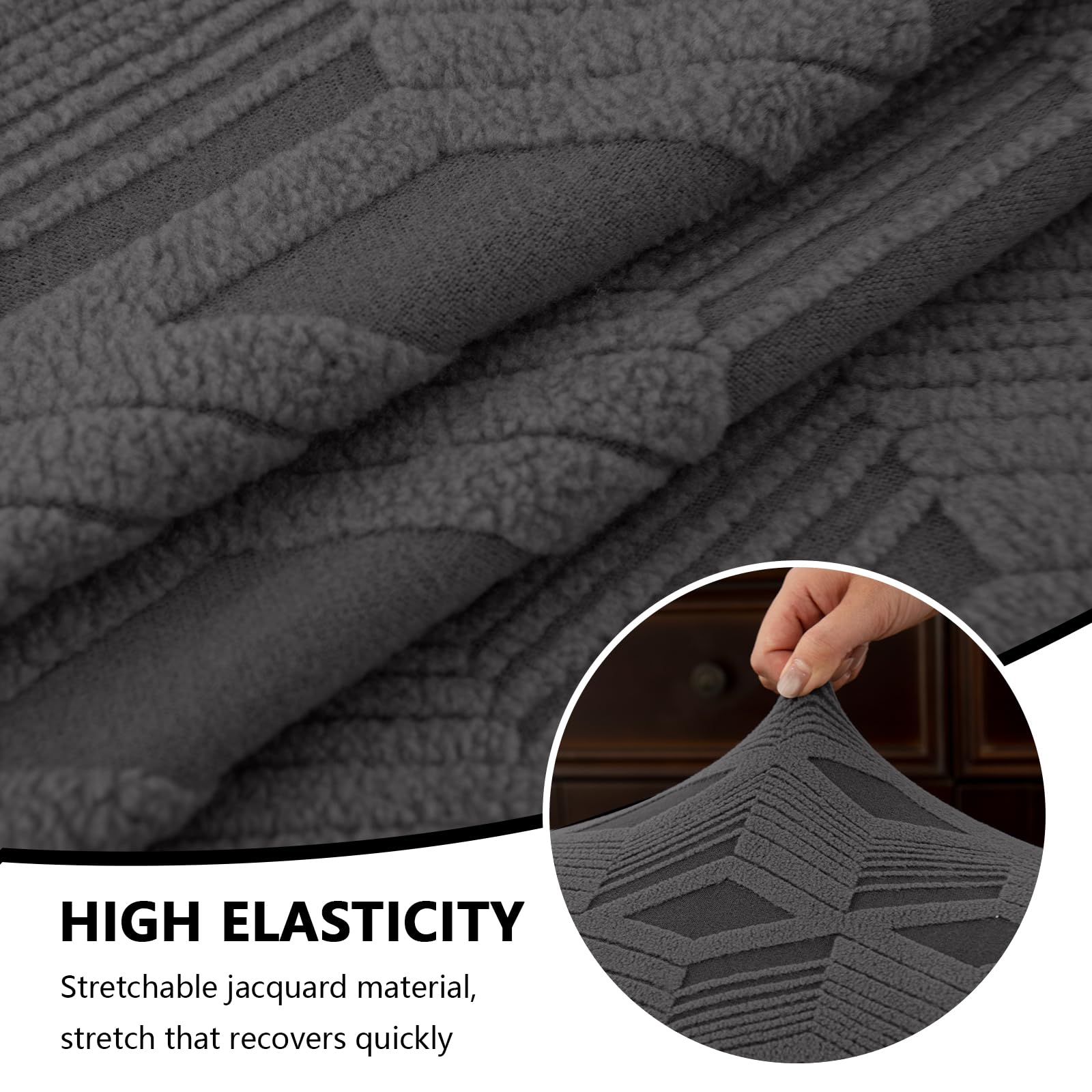 Fodera per sedia reclinabile in jacquard elasticizzato per poltrona reclinabile a 1, 2, 3 posti, protezione per mobili lavabile per Lazyboy, sedie elettriche e divani adatti agli animali domestici