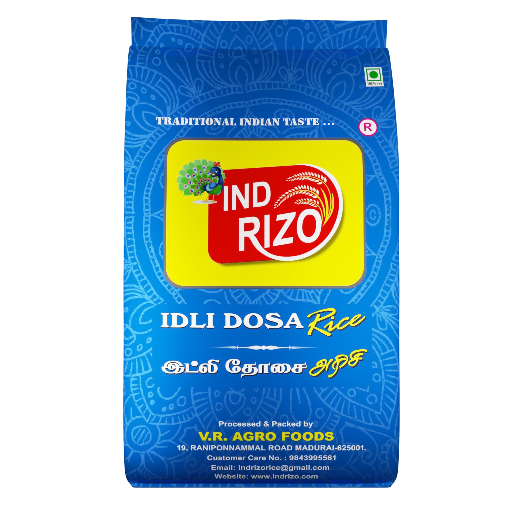 Indrizo traditional super soft idly and dosa Rice - 5kg-image-31