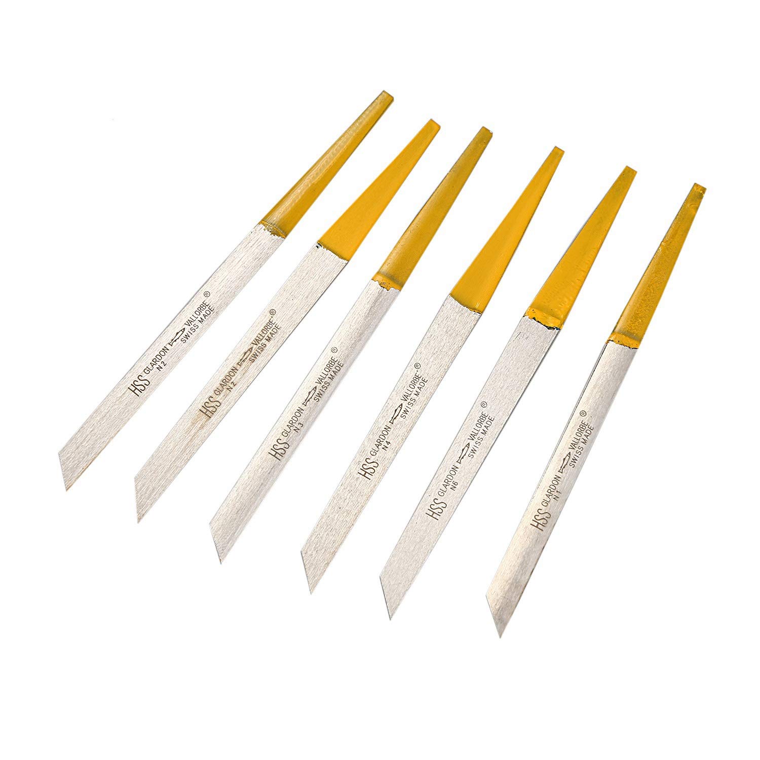 Outils de gravure en acier lot de 8 pour sculpter sans effort