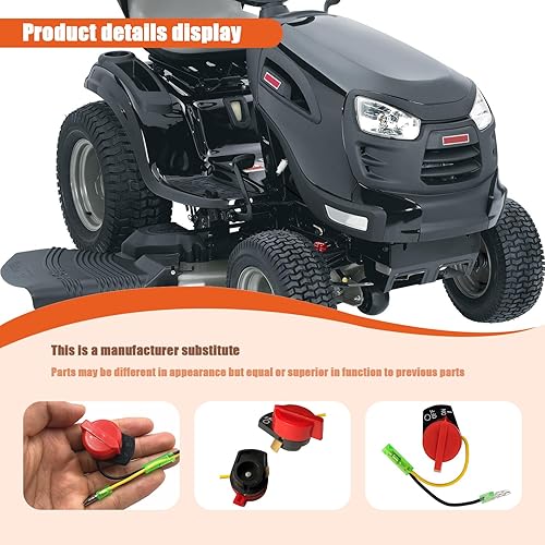 Miniatura 2 de Fenhaliny Interruptor de parada del motor ON Off 36100-ZE1-015 para Honda GX120 GX160 GX200 GX240 GX270 GX340 GX390 Re