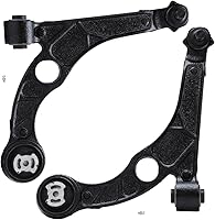 Vista 3 de Detroit Axle - Kit de brazos de control inferiores delanteros para Dodge Dart 2013, 2014, 2015, 2016, 2 brazos de control inferiores con ensamblaje