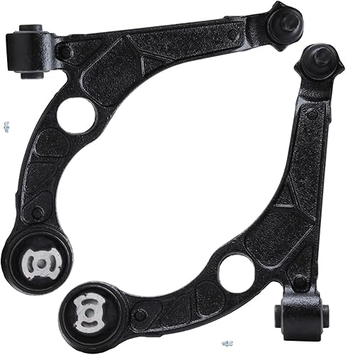 Miniatura 3 de Detroit Axle - Kit de brazos de control inferiores delanteros para Dodge Dart 2013, 2014, 2015, 2016, 2 brazos de control inferiores con ensamblaje