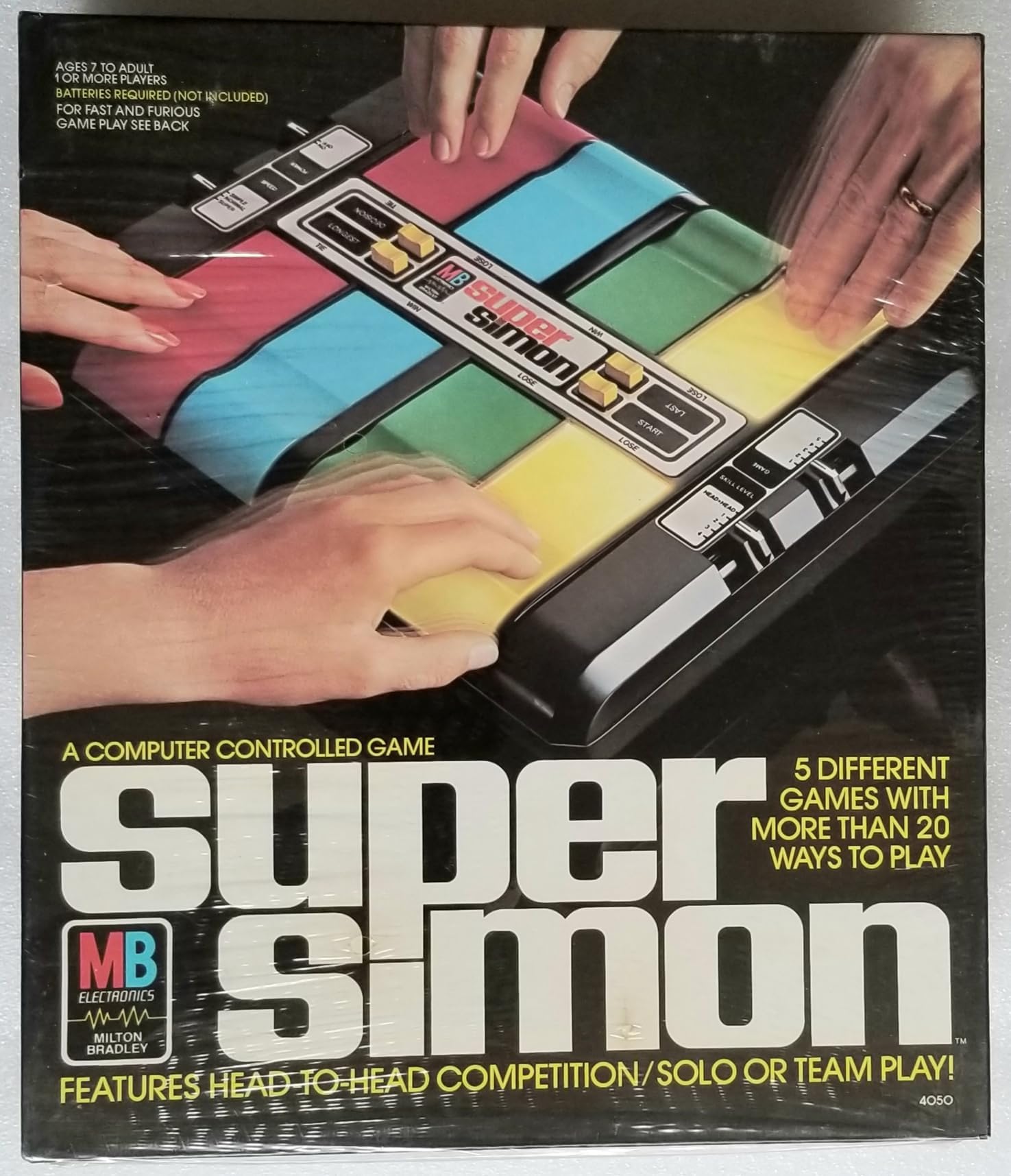Super Simon, 1979 Vintage computer controlled Memory Game
