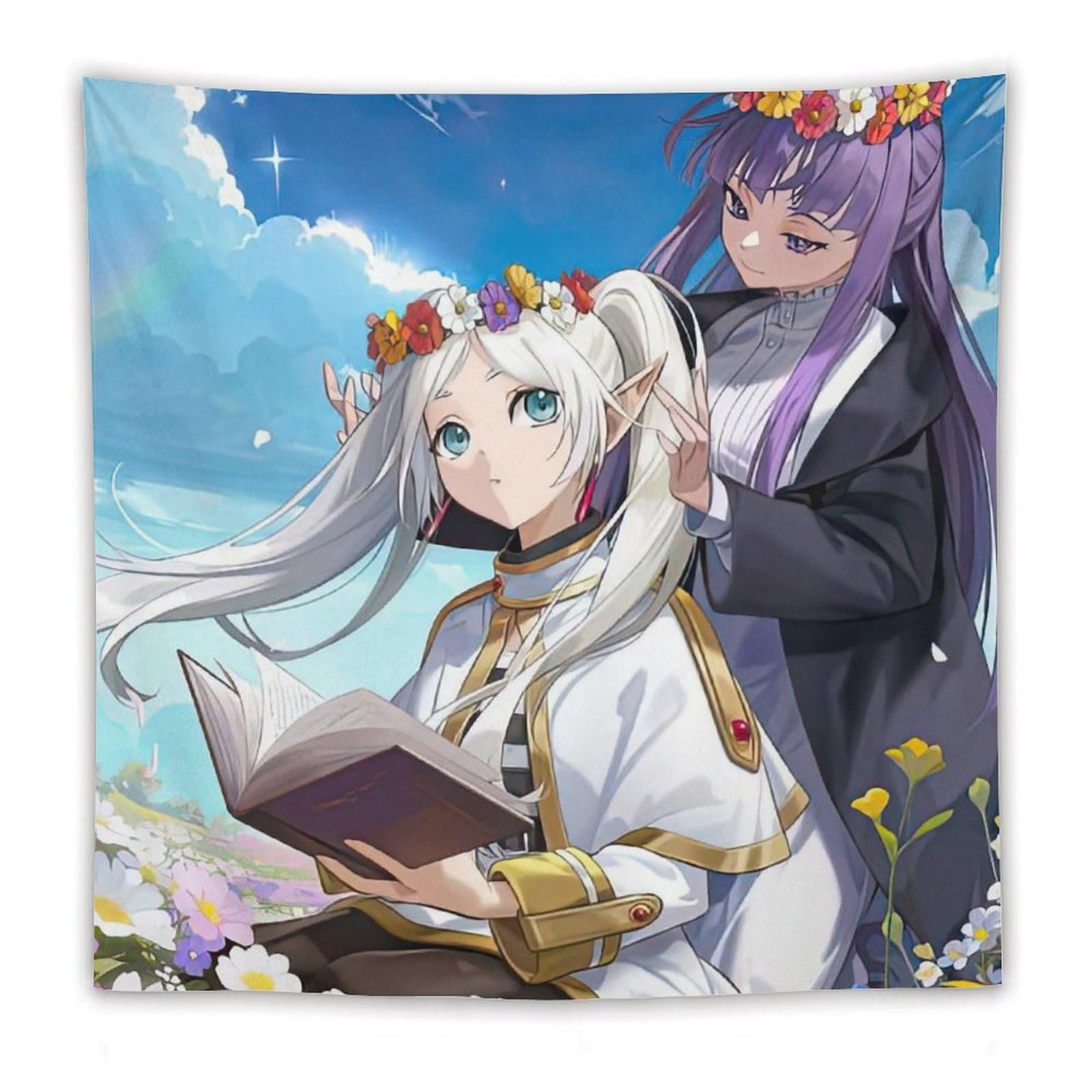 Amazon.co.jp: 葬送のフリーレンアニメ 大判 布ポスター インテリア 多