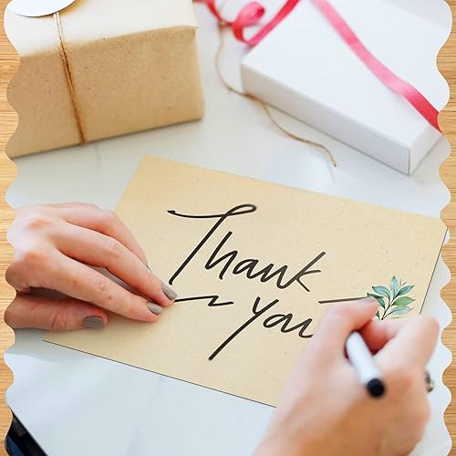 Miniatura 5 de Spiareal 100 tarjetas de notas en blanco de 4 x 6 pulgadas, tarjetas de índice, tarjetas de notas decorativas en blanco, tarjetas de notas de