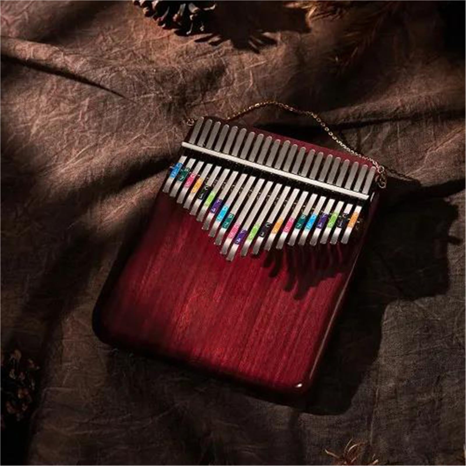 Kalimba For Beginners Small Kalimba Wood 21 Keys Kalimbas Musical Keyboards For Initiants Professional Fingers Piano Music Device