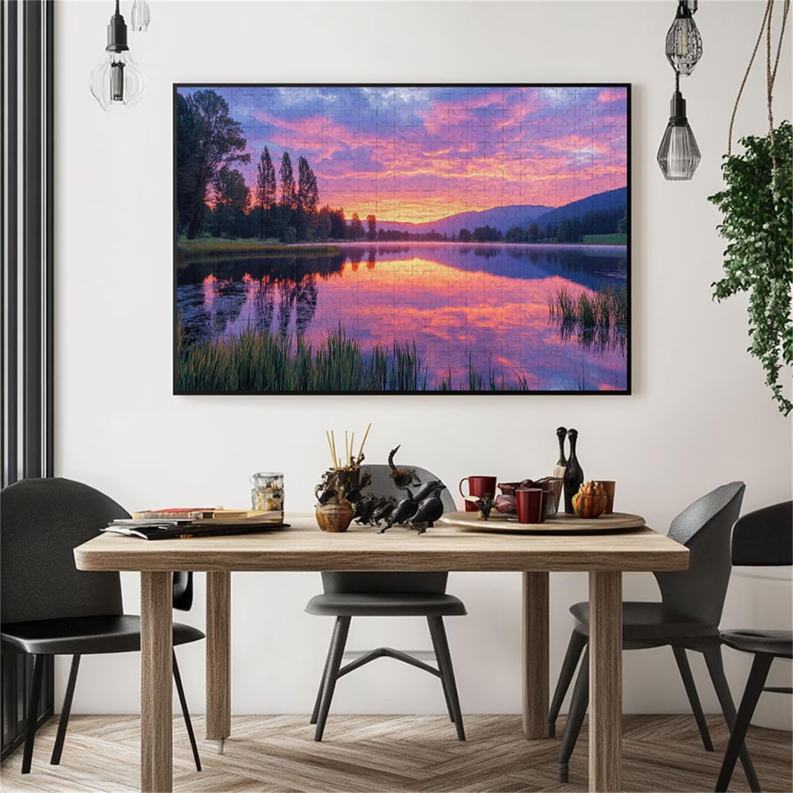 Puzzle 2000 Piezas Adultos Paisaje Puzzle Imposible Rompecabezas Pieza De Madera Jigsaw Un Rompecabezas Desafiante, Uegos Rompecabezas para Toda La Famili Regalo Hombres Mujeres 70.5X99.5cm M-1