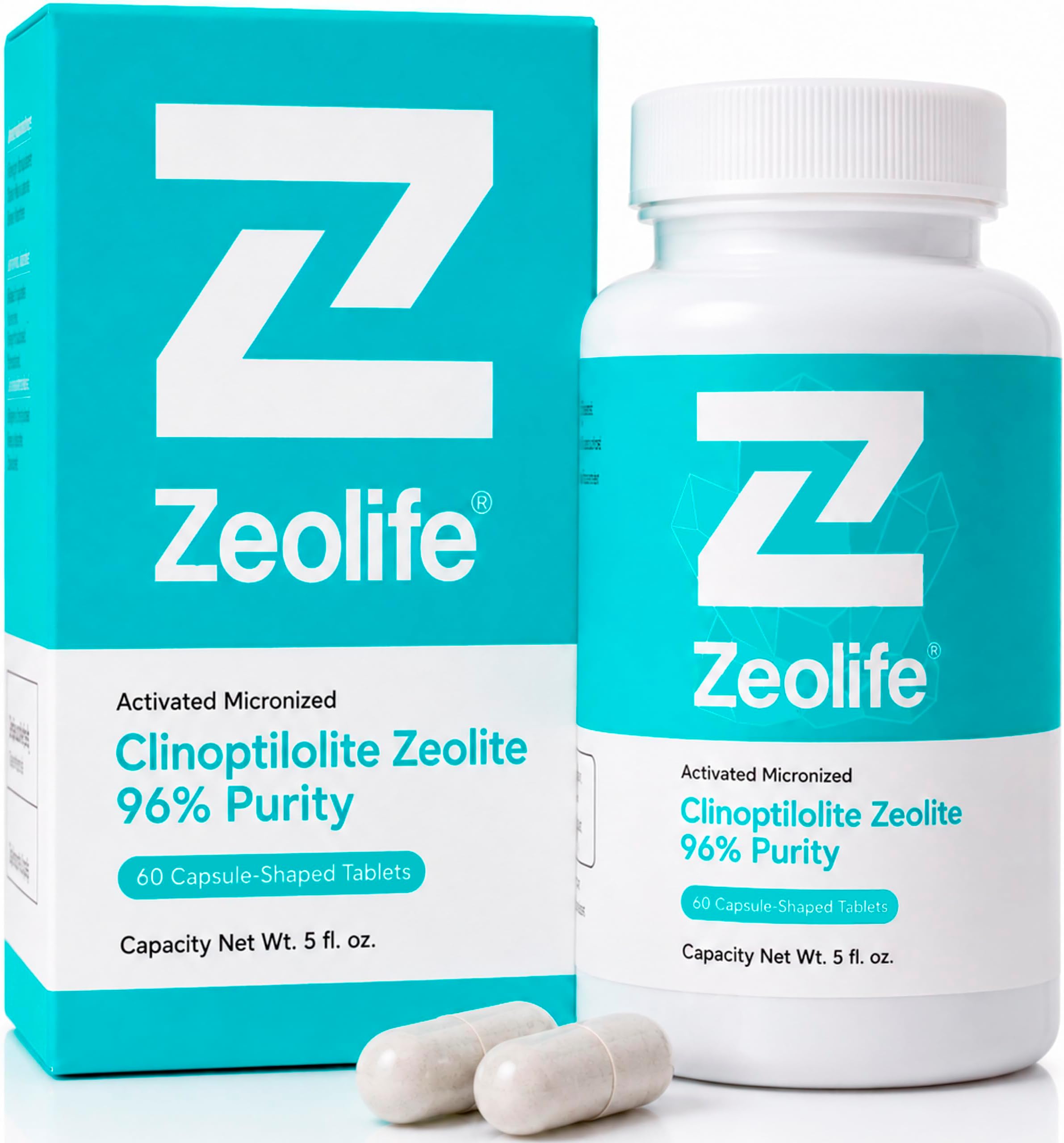 Zeolife Zeolite Activated Micronized Clinoptilolite - 60 Capsules