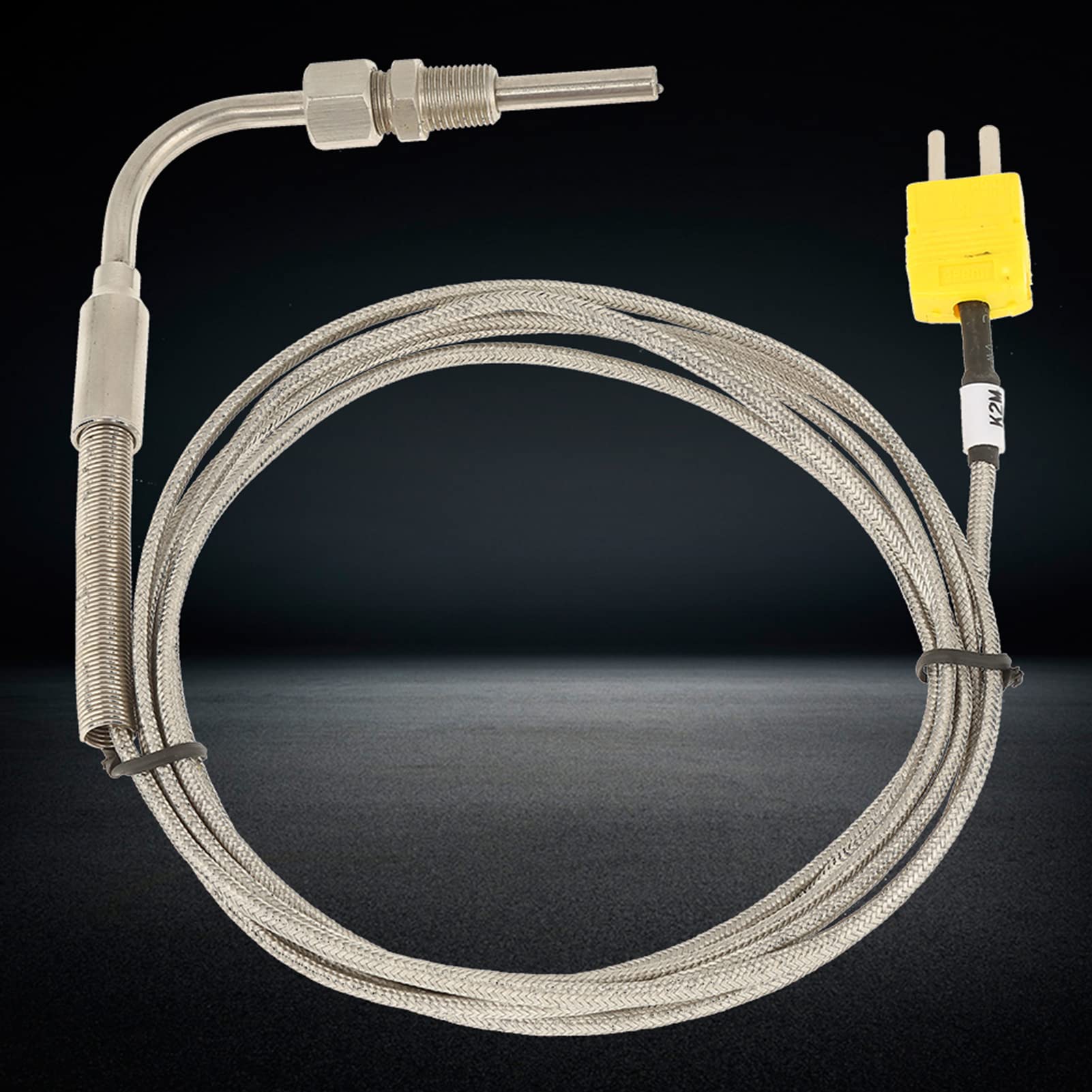 Sonda Termocoppia Tipo K Termocoppia Tipo K Per Gas Di Scarico - Sonda EGT 1/8NPT Acciaio Inox 0-1250°C Risposta Rapida - 4