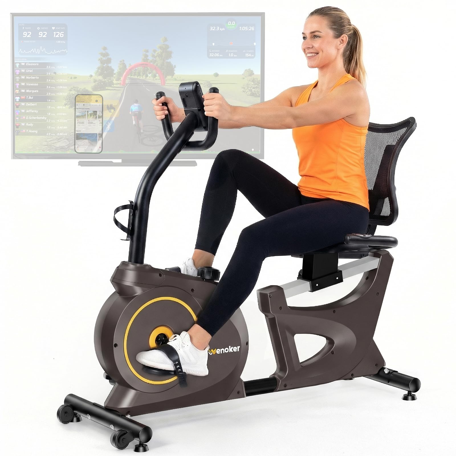 Wenoker Recumbent Exercise Bike JC505