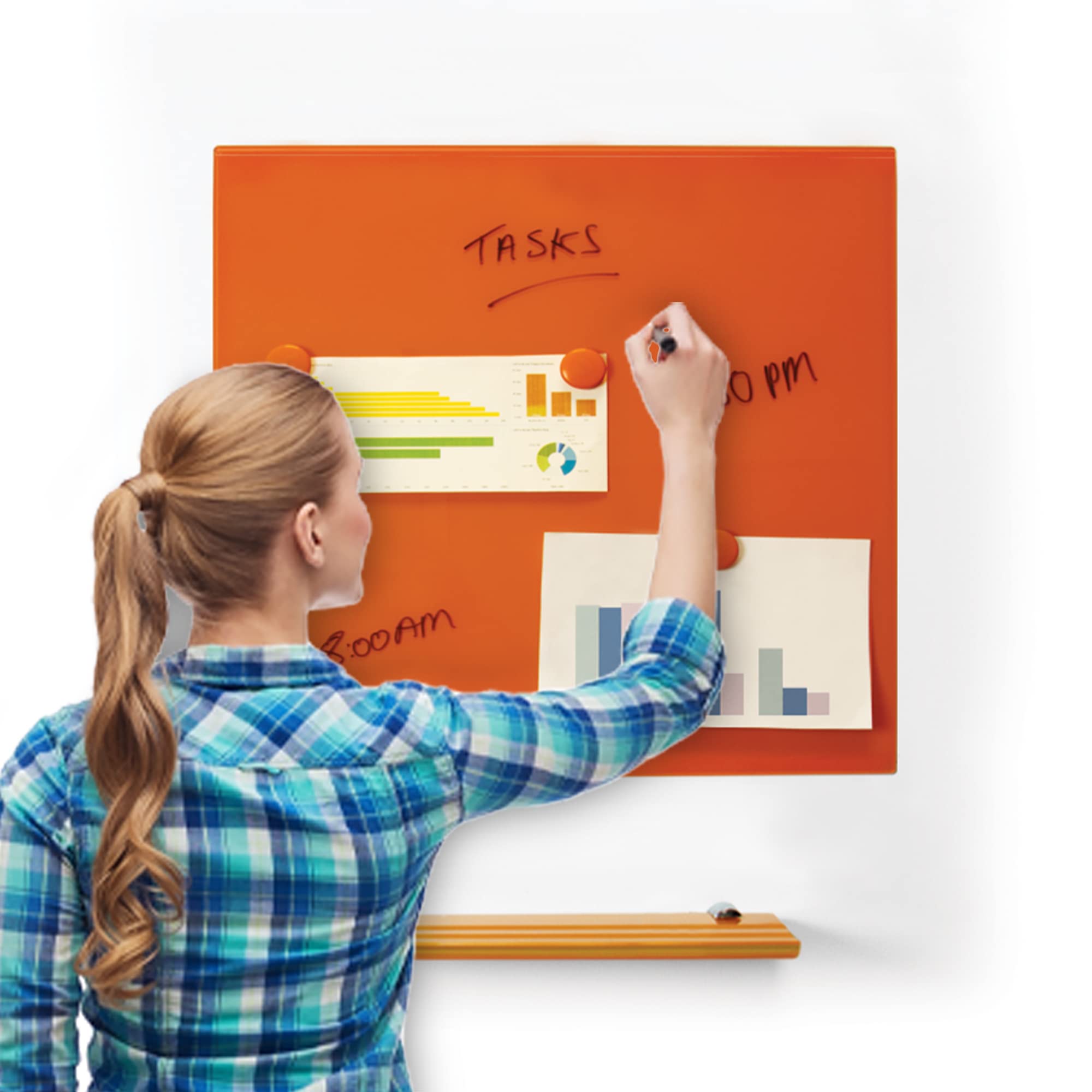 Planning Board Magnet, Round With Plastic Cap | Order Online - View #3