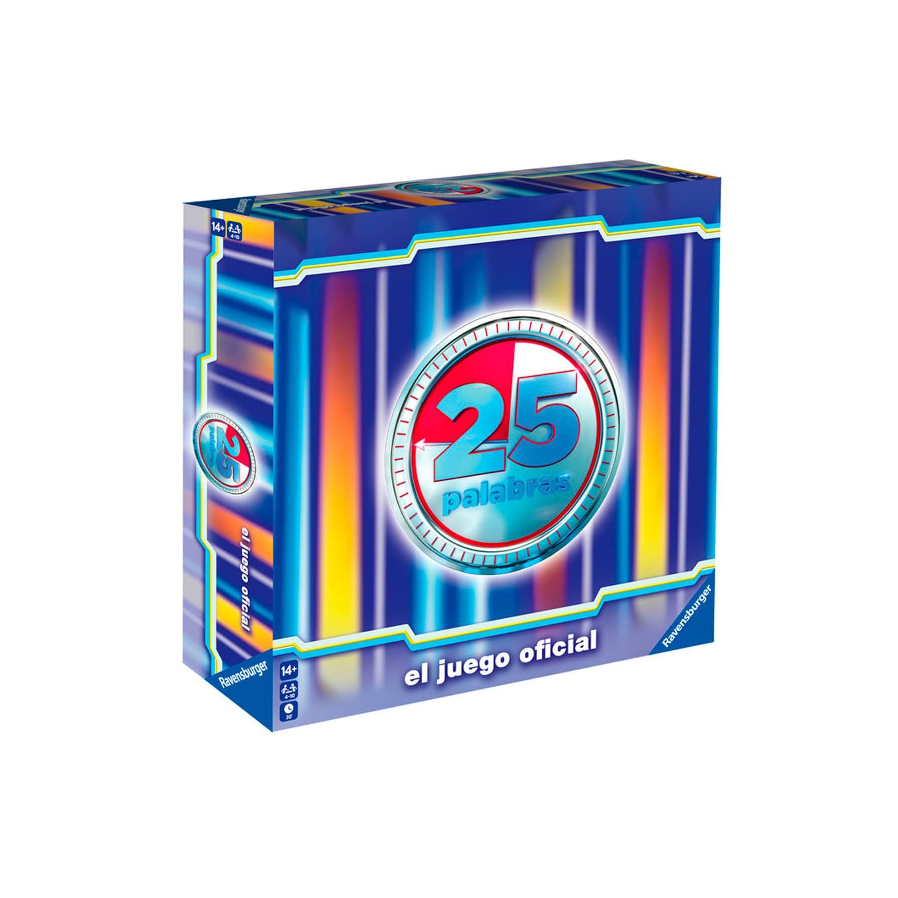 Ravensburger - 25 Words, TV Board Game, Telecinco, Word Games, Game for