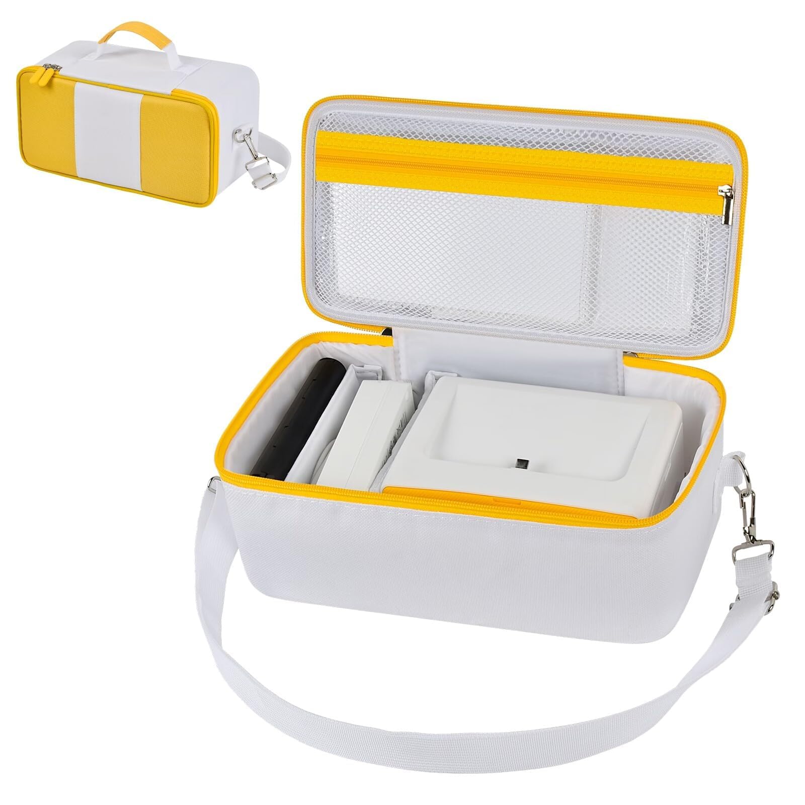 Carrying Bag Compatible with Kodak Dock/Plus 4x6”Portable Instant Photo Printer, Storage Holder for Cartridge Refill/Photo Paper Tray/Charger Accessories, with Adjustable Shoulder Strap -Case Only-image-15