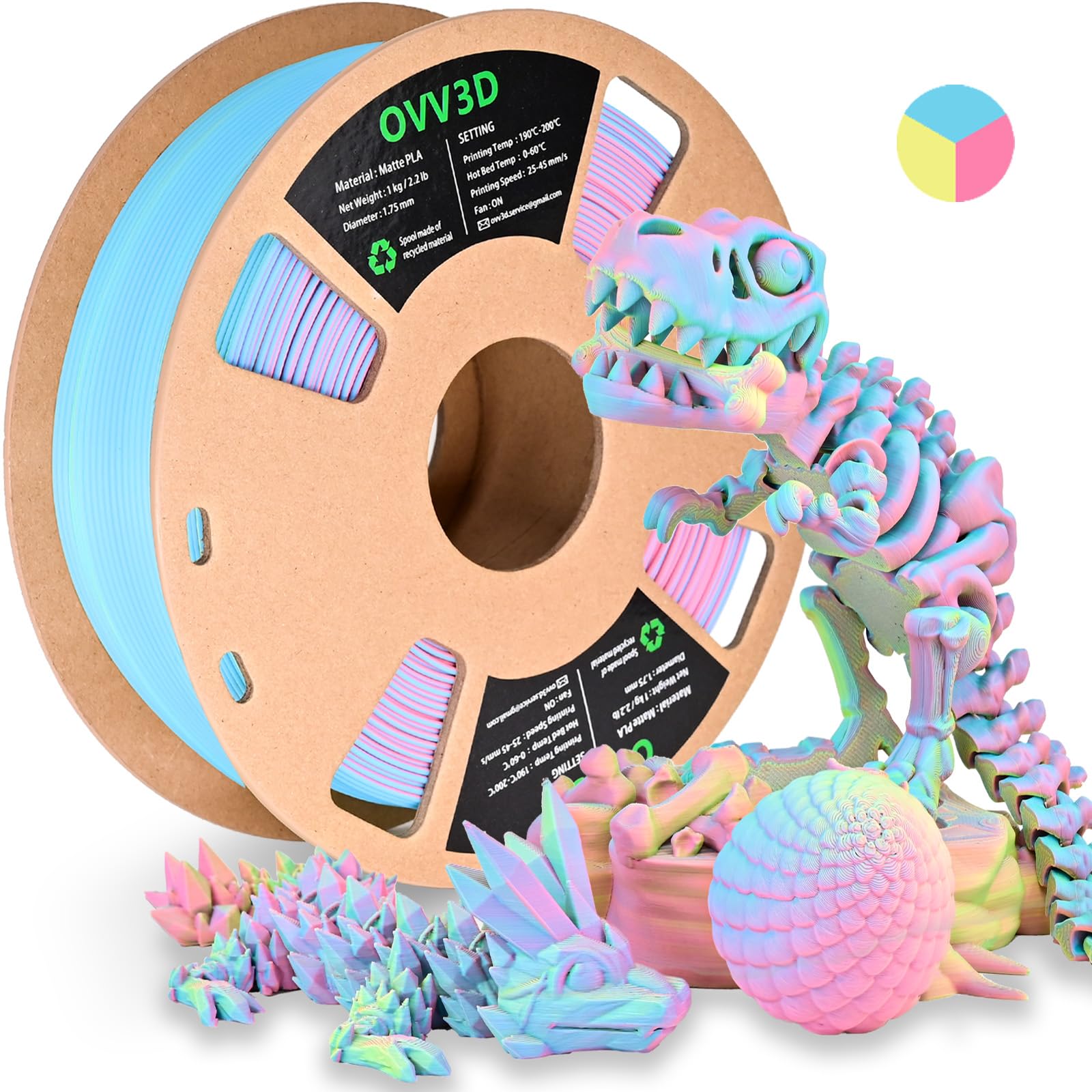 OVV3D PLA Filament 1.75