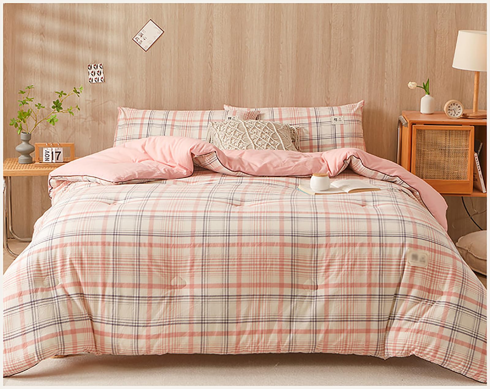 Couette chaude hiver pour lit 2 personnes dans une chambre cocooning