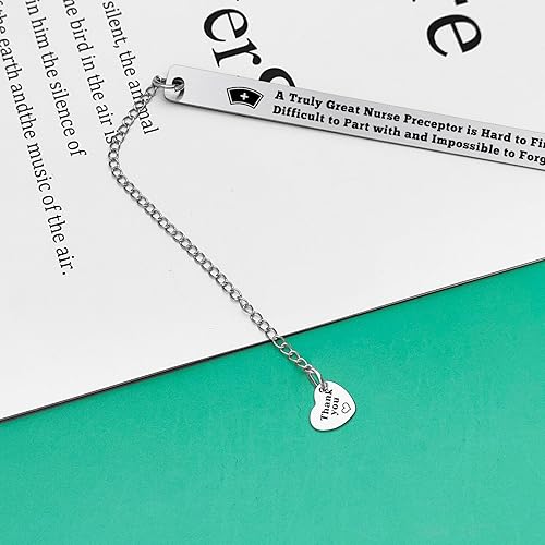 Miniatura 4 de Marcapáginas de agradecimiento para enfermera, preceptor, regalo de agradecimiento para enfermera, preceptor, instructor de enfermería, regalos para