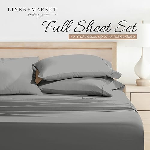 Miniatura 4 de Juego de cama de 3 piezas Beckham Hotel Collection Luxury microfibra suave afelpada Microfibra Gris Completo