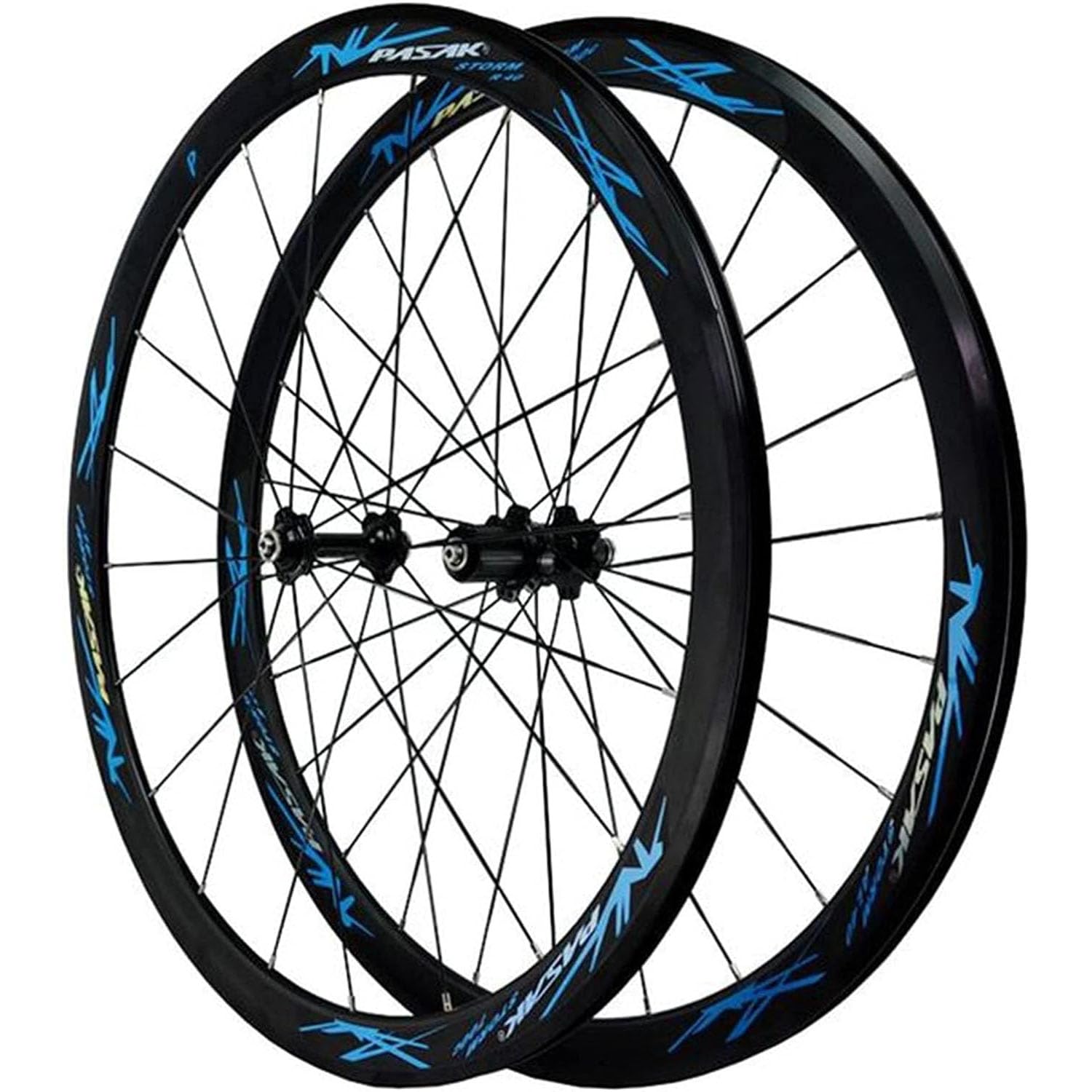 700C obręcz roweru szosowego 28 cali koło rowerowe podwójna ścianka cięta 7 8 9 10 11 12-biegowa do hamulców C/V / hamulców obręczowych QR, 40 mm