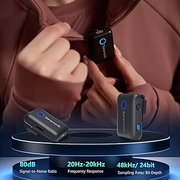 Saramonic Blink500B2+ ワイヤレスラベリアマイク Amazon.com: Saramonic Blink 500 B2+ Micro 2-Person Digital